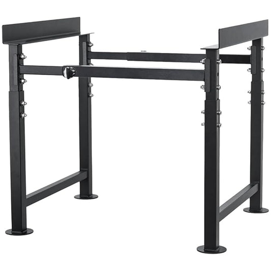 MayBee Adjustable Metal Bee Hive Stand, Adjustable Height(16.1”-20.9”) Hive Stand, Adjustable Width(15”-19”) Bee Hive Frame Stands Hive Stand Frame