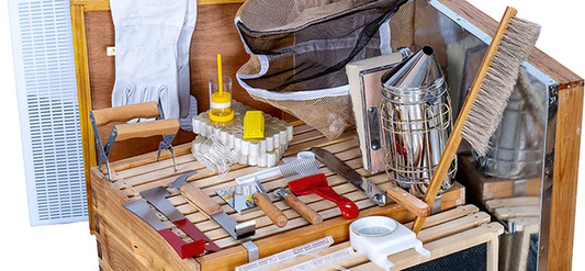 Beginner Beekeeper's Basic Beehive Tool Kit