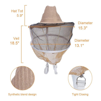 MayBee Hives 8 Starter Kit Complete Bee Hive:22 PCS Beekeeping Tool For Beginner And Wax Coated Langstroth Deep Brood Bee Boxes Including Wooden Frame and Beeswax Foundation With Beekeeping Veil
